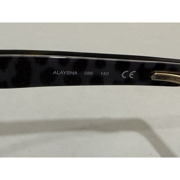 KATE SPADE NEW YORK ALAYSHA 086 DARK HAVANA AUTHENTIC EYEGLASSES W/CASE - Picture 7 of 16